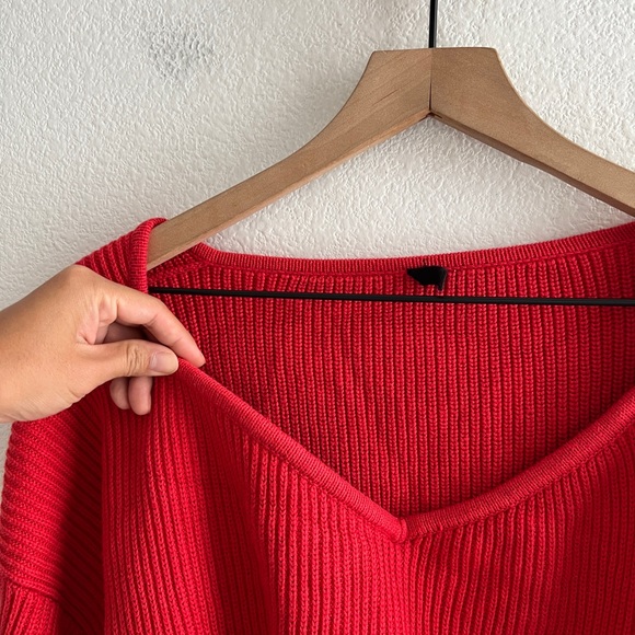 BEN TAVERNITI UNRAVEL PROJECT Red Sweater - Picture 4 of 14